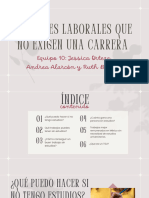 Opciones laborales que no exigen una carrera