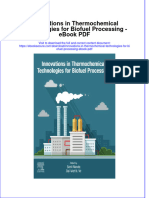 Full download book Innovations In Thermochemical Technologies For Biofuel Processing Pdf pdf