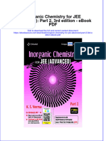 Full download book Inorganic Chemistry For Jee Advanced Part 2 3Rd Edition Pdf pdf