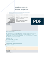 Métodos y Técnicas para La Administración de Proyectos EXAMEN SEMANA 4-5