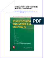 Full download book Statistics For Engineers And Scientists 6Th Edition Pdf pdf