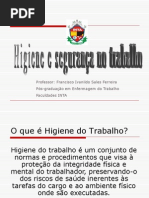 Higiene e segurança do trabalho