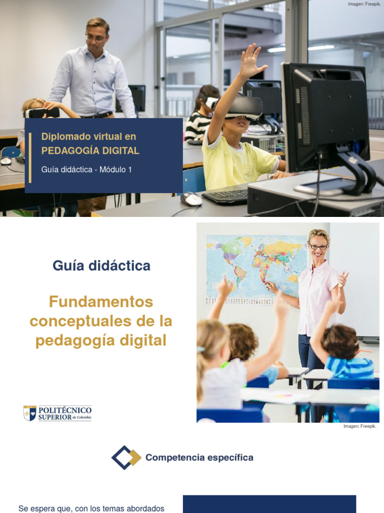 Gd1 Pedagogía Digital Pdf Maestros Enseñando