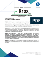 Ficha Técnica Krox