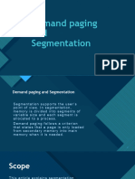 Demand Paging and Segmentation