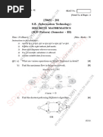 May - Discrete Mathematics DM Pattern 2019