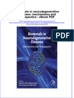 Full Download Book Biometals in Neurodegenerative Diseases Mechanisms and Therapeutics PDF