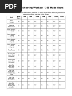 Girls Basketball Post Player Shooting Workout