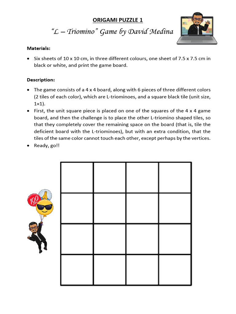 Origami Puzzles 1 - 2 - David Medina | PDF | Home &amp; Garden