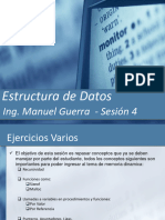 Estructura de Datos - Sesion 4