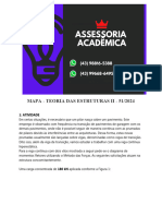 (43)98816 5388 Assessoria Mapa - Teoria Das Estruturas II - 51 2024