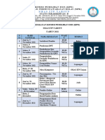 Jadwal Pemilos