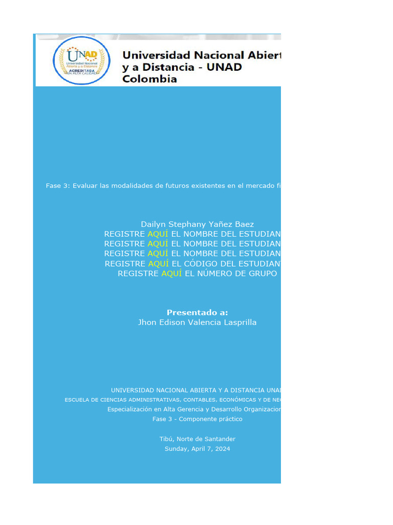 Plantilla Fase 3 - Componente Práctico_Dailyn PDF Capital de