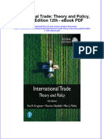Full Download Book International Trade Theory and Policy Global Edition 12Th PDF