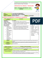 Sesión de Ciencia y Tec- 01 de Abril