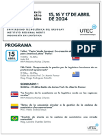 Programación Seminario ILOG 2024