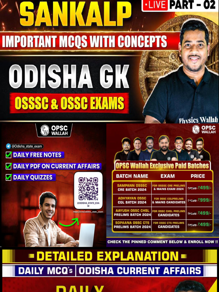 Odisha Gk Pw Part 2 Pdf