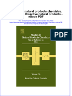 Full download book Studies In Natural Products Chemistry Volume 58 Bioactive Natural Products Pdf pdf