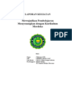 2024 - Laporan Kegiatan Diklat Mewujudkan Pembelajaran Menyenangkan Dengan Kurikulum Merdeka