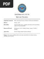 DOD Initial Orientation and Awareness Training | PDF