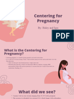 Centering For Pregnancy PP