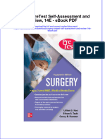 Full Download Book Surgery Pretest Self Assessment and Review 14E PDF
