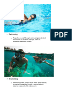 aquatic activities