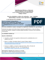 Guía de Actividades y Rúbrica de Evaluación - Fase 3 - Análisis Global Dibujo y Escritura Como Expresión Comunicativa