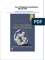 Full download book Browns Atlas Of Regional Anesthesia 2 pdf