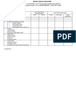 Form Monitoring Pemeliharaan Instalasi Listrik