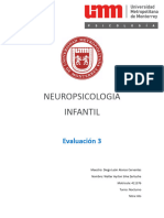 EVALUACIÓN DE NEUROPSICOLOGÍA INFANTIL