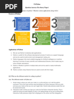 Class 9 Python Question Answers For Theory Exam