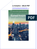 Full Download Book Business Analytics PDF