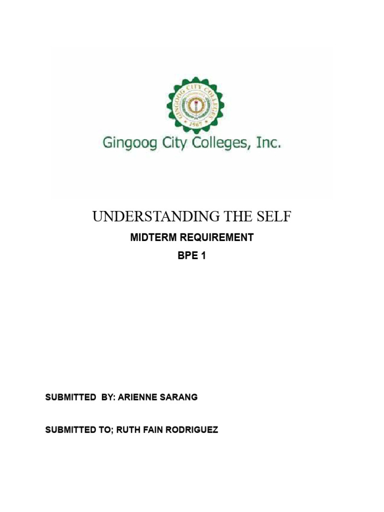 Understanding The Self | PDF | Soul