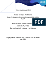 Análisis Económico, Político y Social de México FLN A - Actividad 1