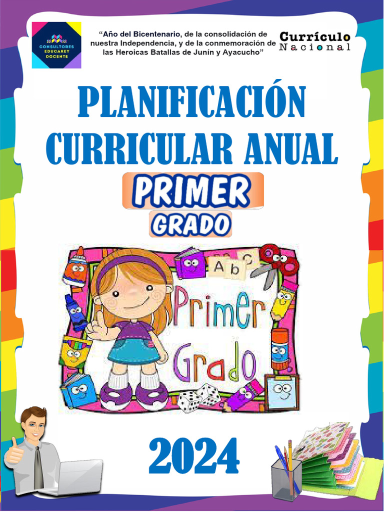Planificación Anual 2024 para Primaria | PDF | Experiencia | Fe