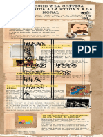 Infografía de Nietzsche y La Crítica Genealógica A La Ética y A La Moral