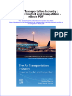 Full download book The Air Transportation Industry Economic Conflict And Competition Pdf pdf