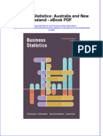 Full Download Book Business Statistics Australia and New Zealand PDF