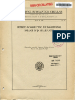 Methods of Correcting The Longitudinal Balance of JN-6H Airplanes (31 March 1920)