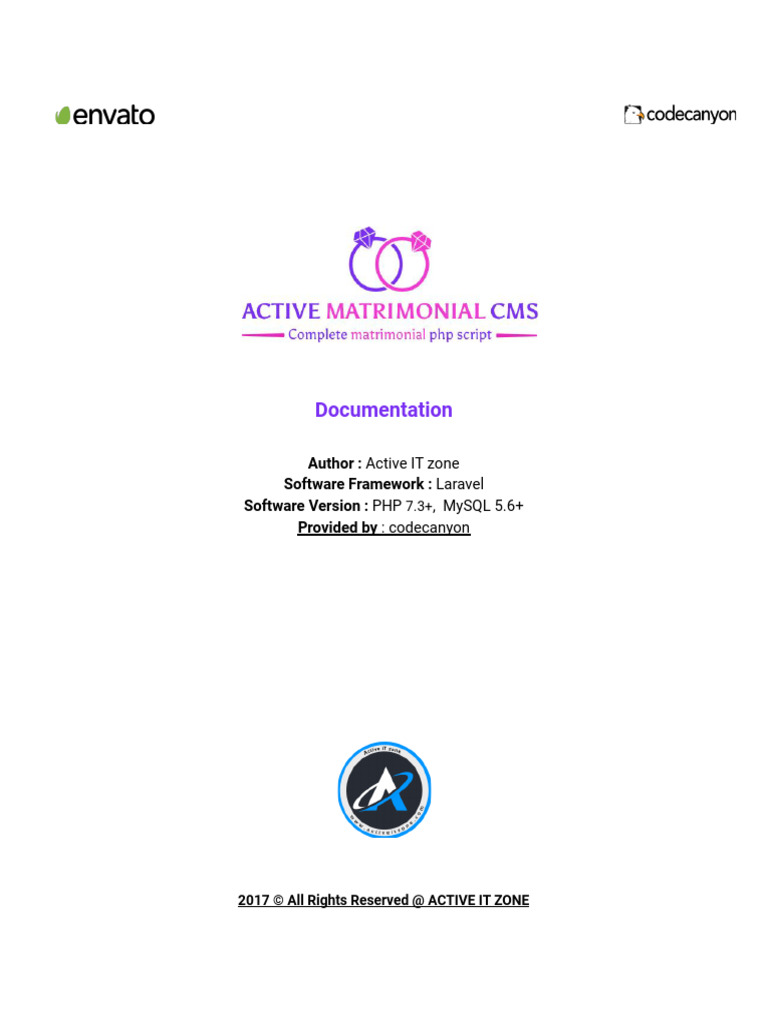 Active Matrimonial CMS Documentation | PDF | Php | Facebook