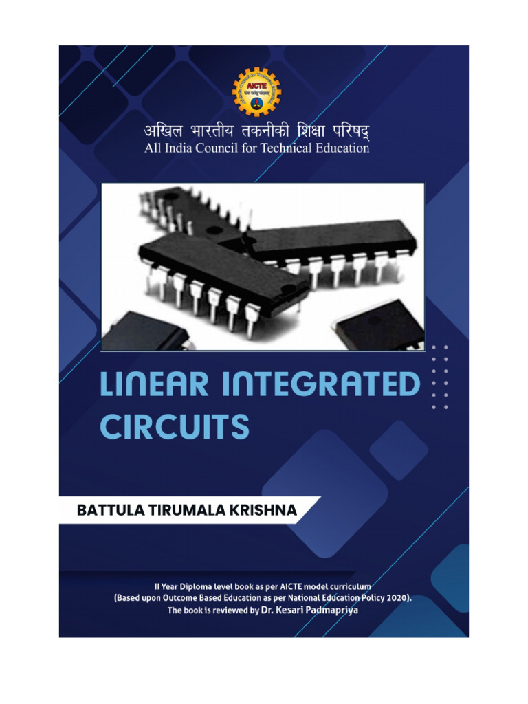 Linear Integrated Circuits PDF Operational Amplifier Amplifier