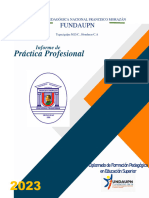 Informe de Práctica Docente Alis Garcia