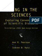 (Allyn and Bacon Series in Technical Communication) Ann M. Penrose, Steven B. Katz - Writing in the Sciences_ Exploring Conventions of Scientific Discourse-Pearson (2009)