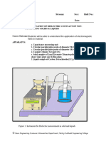 Dielectric Constant CO Modified