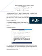 MODELO DISTRIBUIDOR Role of Tundish in Continuous Casting 2 