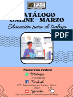 CATÁLOGO EDUCACIÓN PARA EL TRABAJO - EDY GUZMAN