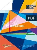 Belgrade City Card Guide Book 2013