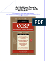 Full Download Book CCSP Certified Cloud Security Professional All in One Exam Guide PDF