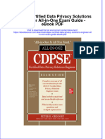 Full download book Cdpse Certified Data Privacy Solutions Engineer All In One Exam Guide Pdf pdf